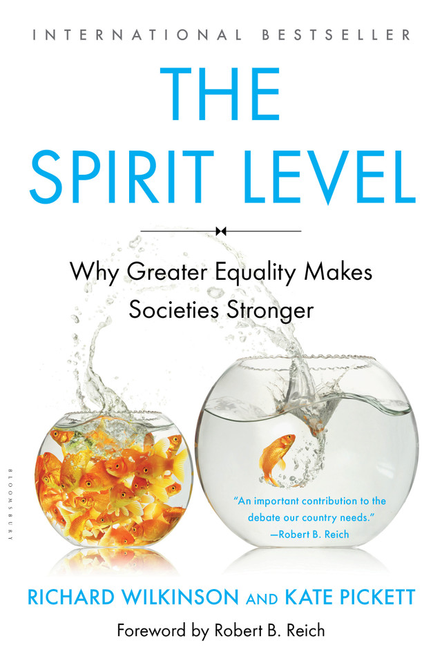 The Spirit Level: Why Greater Equality Makes Societies Stronger book cover by Richard Wilkinson, Kate Pickett