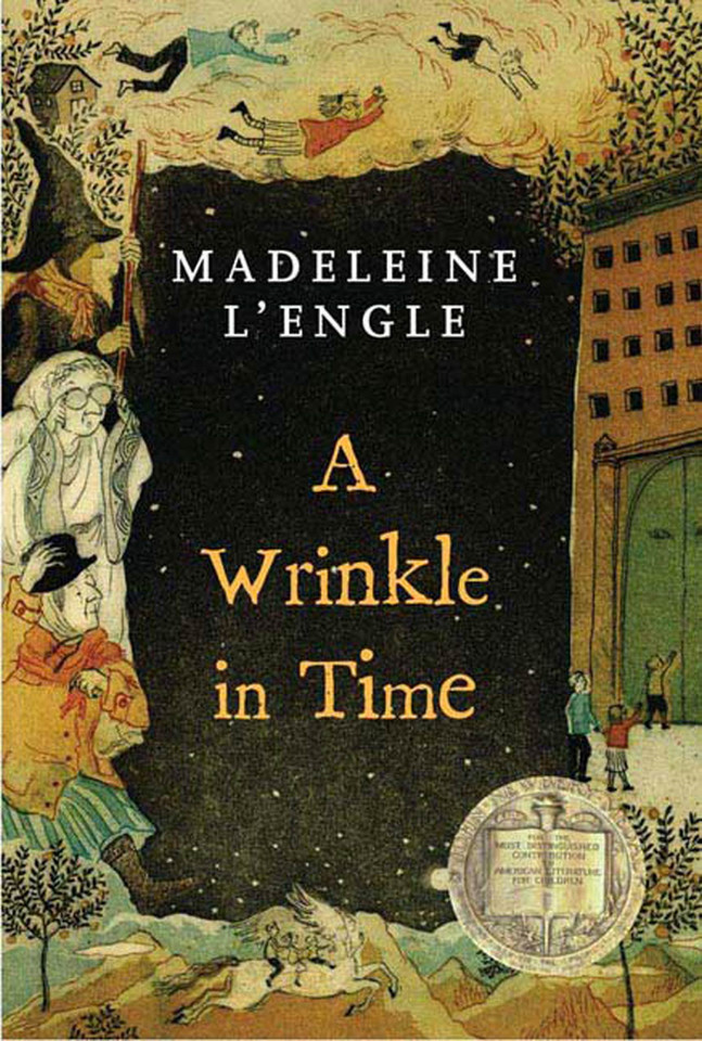 A Wrinkle in Time: (Newbery Medal Winner) book cover by Madeleine L'Engle
