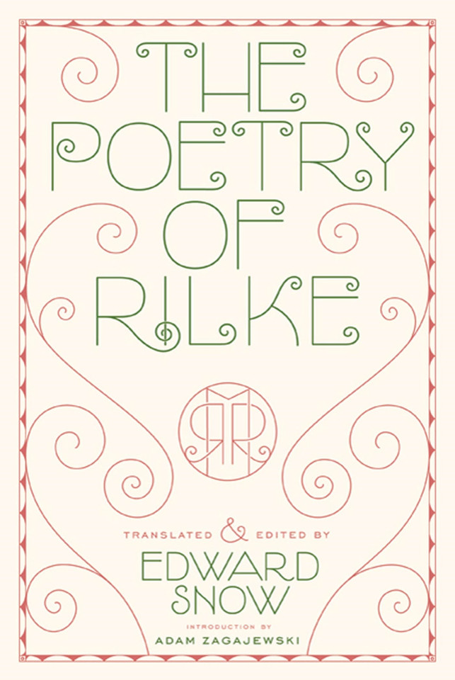 The Poetry of Rilke book cover by Rainer Maria Rilke