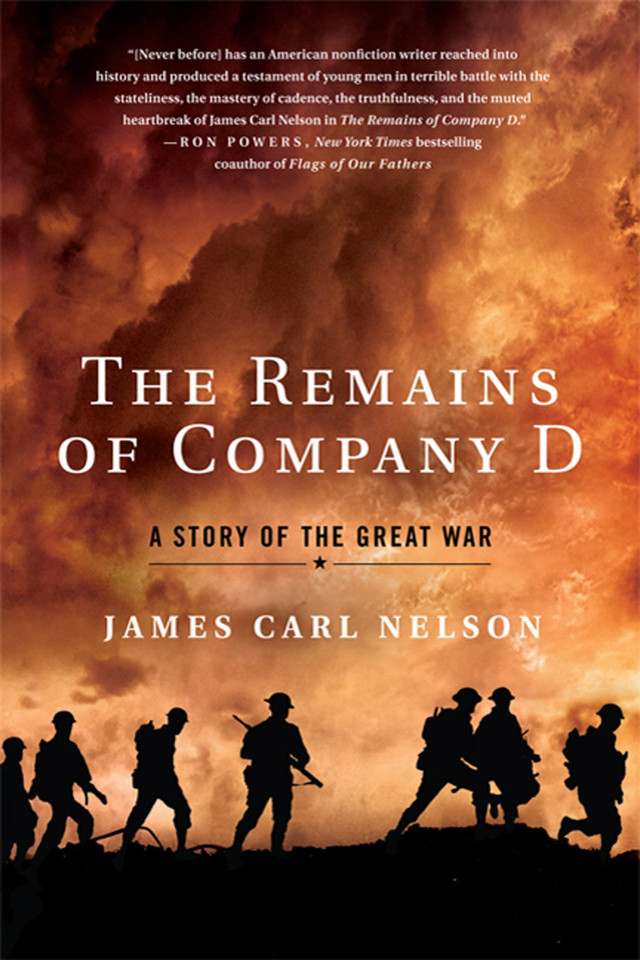 The Remains of Company D: A Story of the Great War book cover by James Carl Nelson