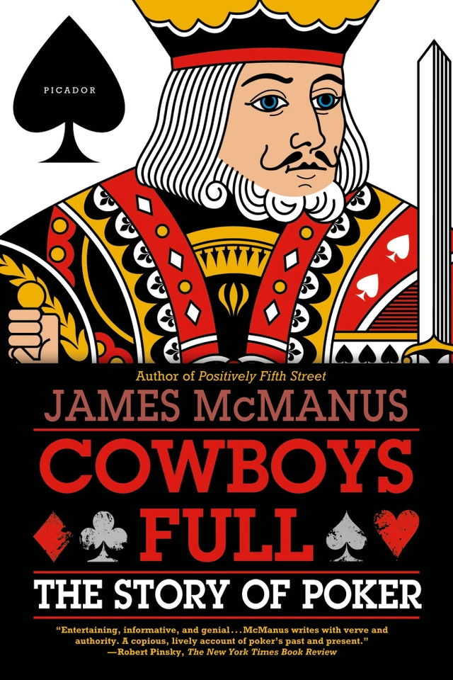 Cowboys Full: The Story of Poker book cover by James McManus