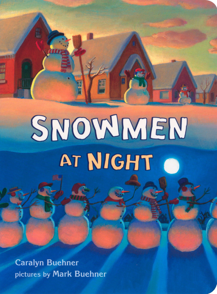 Snowmen at Night book cover by Caralyn Buehner