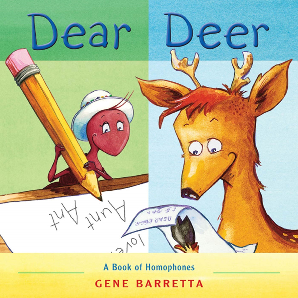 Dear Deer: A Book of Homophones book cover by Gene Barretta