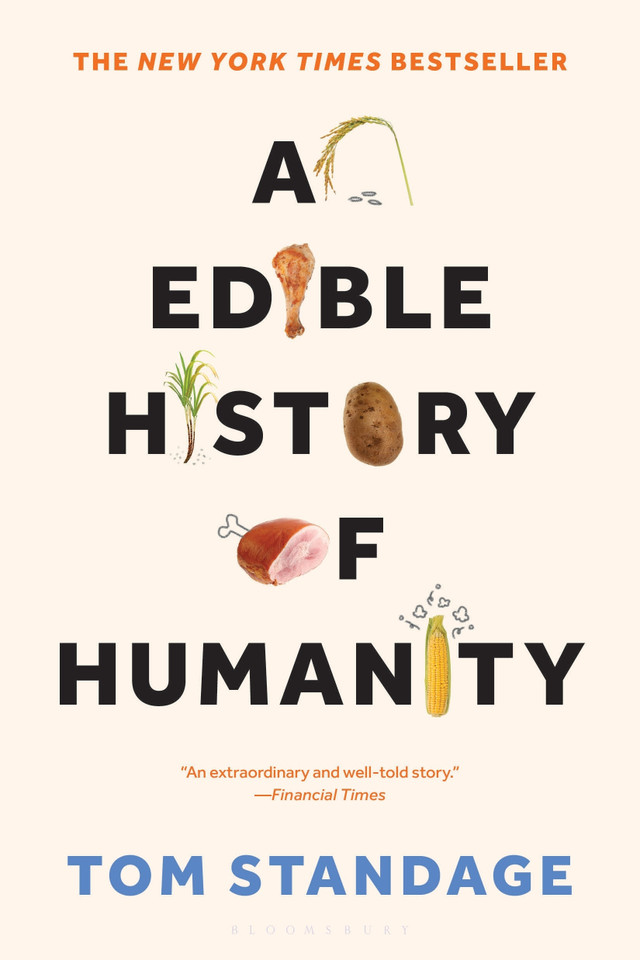 An Edible History of Humanity book cover by Tom Standage