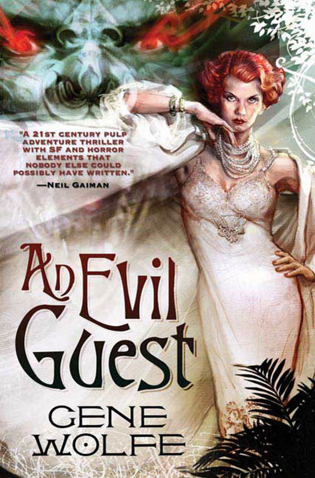 An Evil Guest book cover by Gene Wolfe
