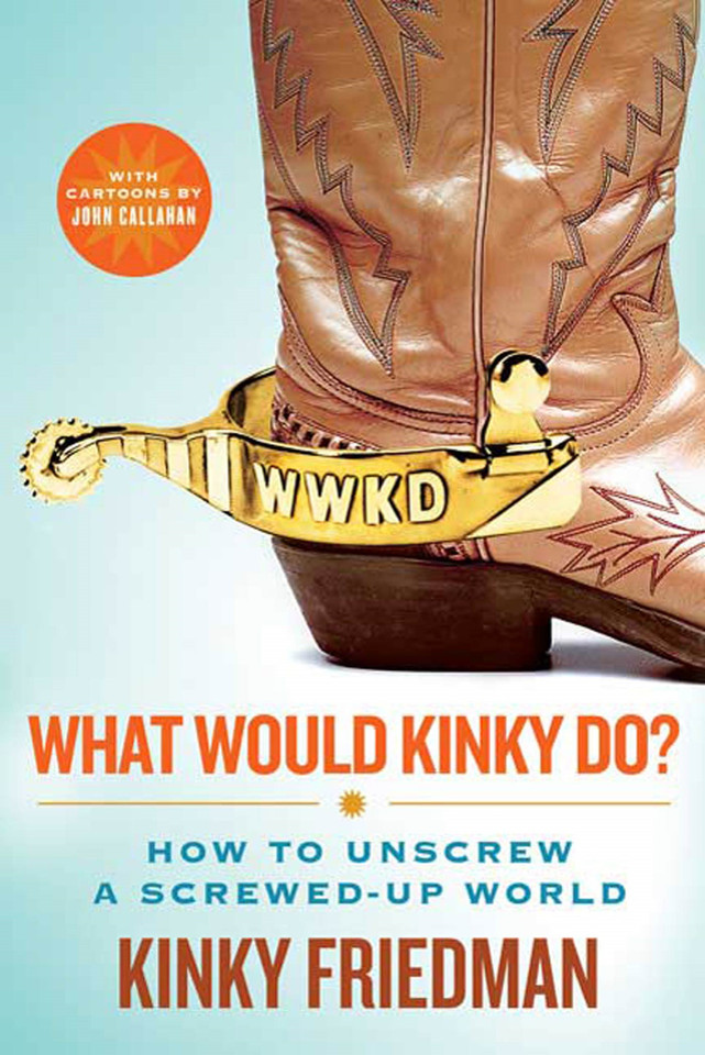 What Would Kinky Do?: How to Unscrew a Screwed-Up World book cover by Kinky Friedman