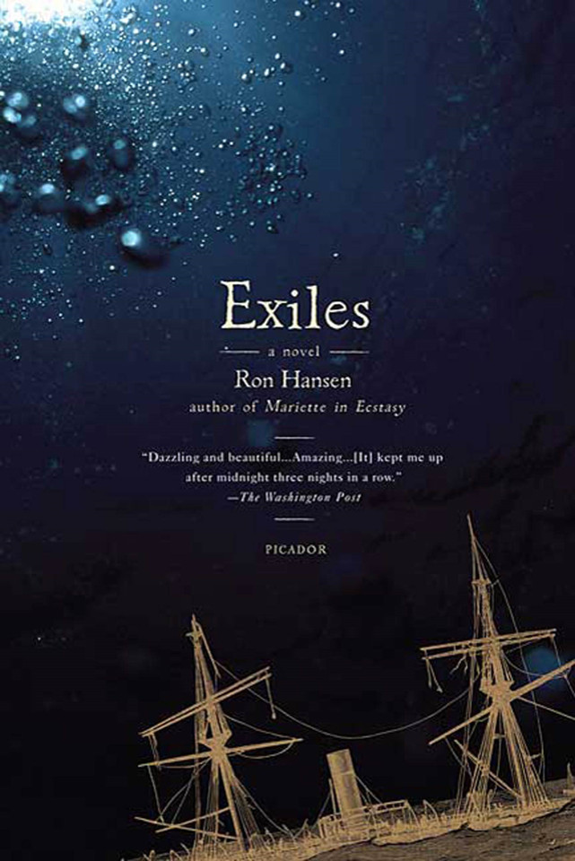 Exiles: A Novel book cover by Ron Hansen