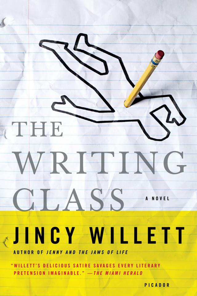 The Writing Class: A Novel (Amy Gallup #1) book cover by Jincy Willett
