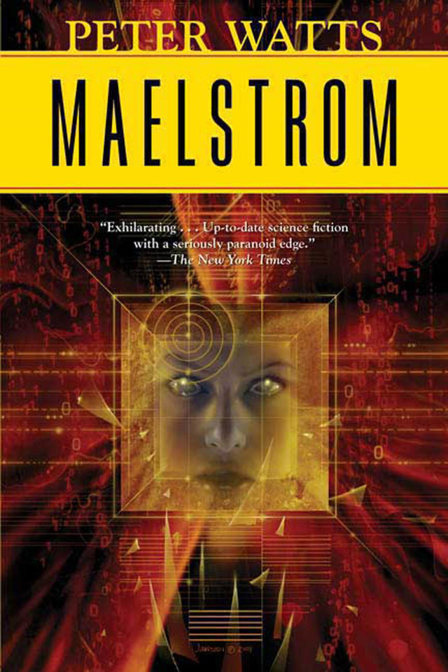 Maelstrom (Rifters Trilogy #2) book cover by Peter Watts