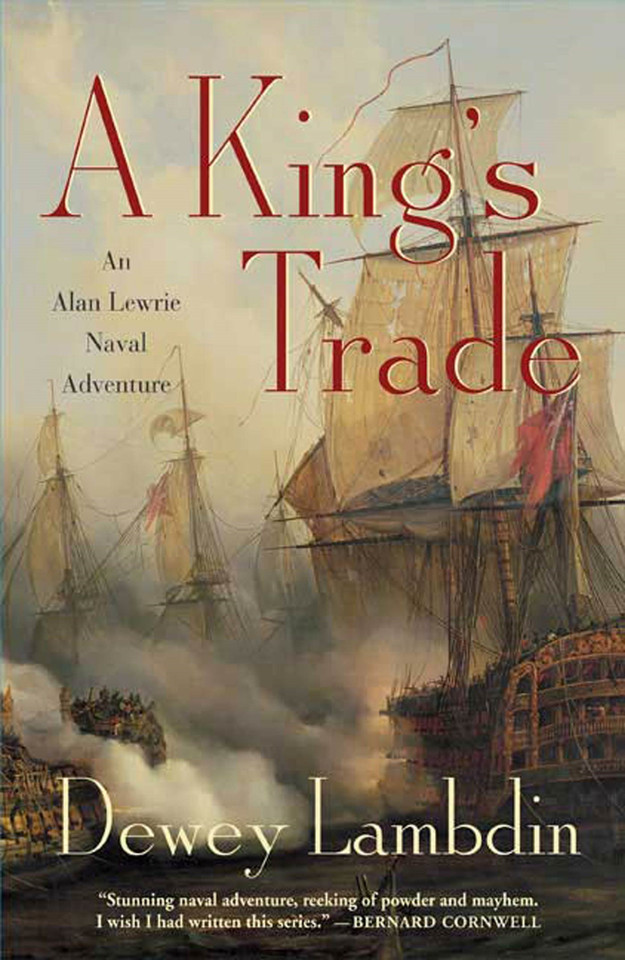 A King's Trade: An Alan Lewrie Naval Adventure (Alan Lewrie Naval Adventures #13) book cover by Dewey Lambdin