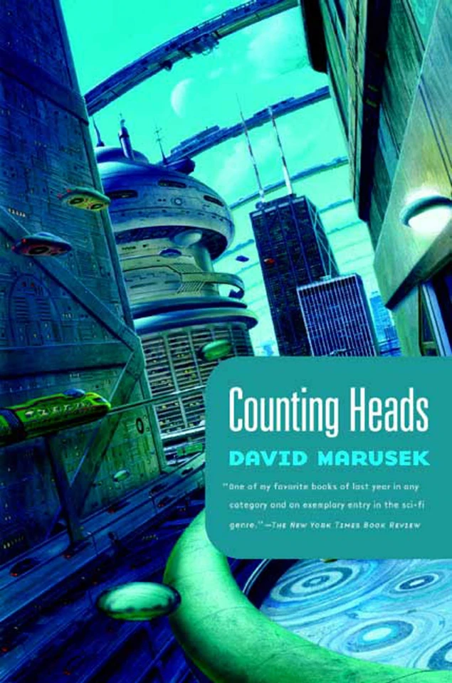 Counting Heads (Counting Heads #1) book cover by David Marusek