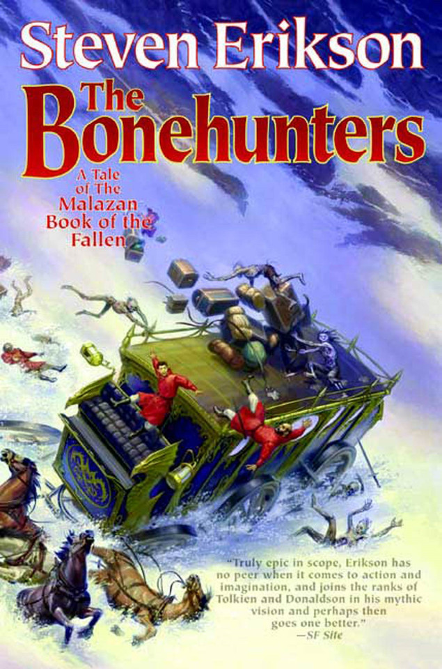 The Bonehunters: Book Six of The Malazan Book of the Fallen (Malazan Book of the Fallen #6) book cover by Steven Erikson