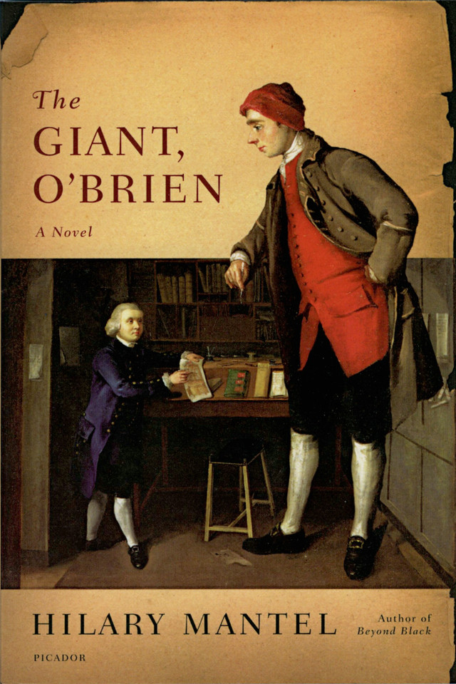 The Giant, O'Brien: A Novel book cover by Hilary Mantel