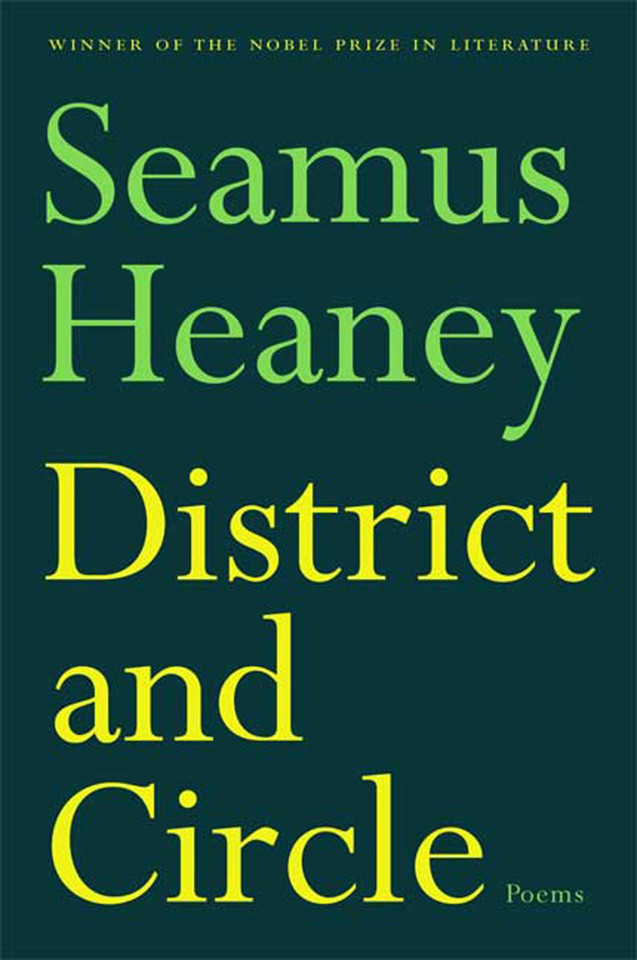 District and Circle: Poems book cover by Seamus Heaney