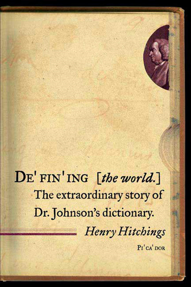 Defining the World: The Extraordinary Story of Dr Johnson's Dictionary book cover by Henry Hitchings