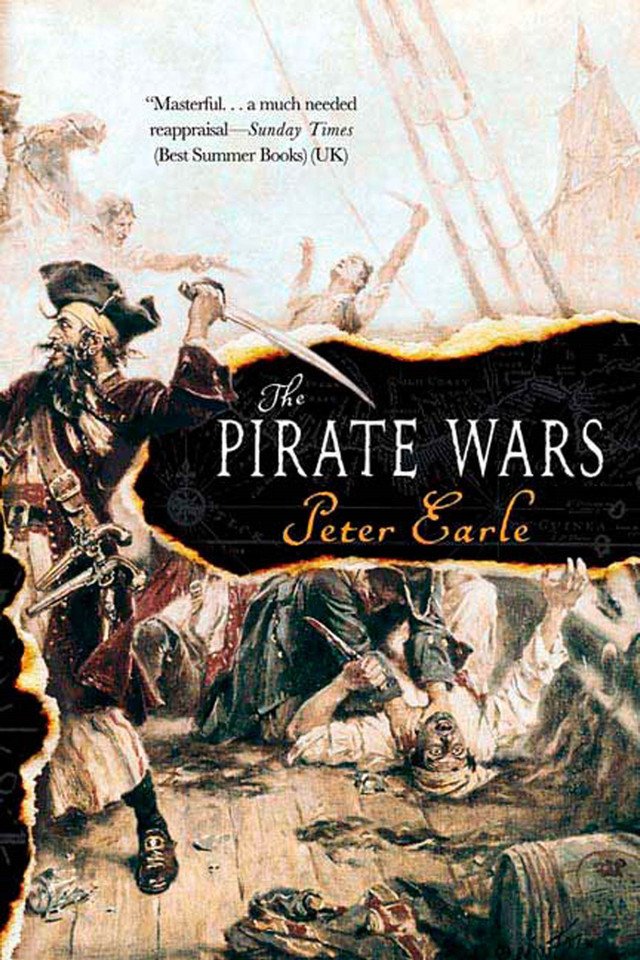 The Pirate Wars book cover by Peter Earle