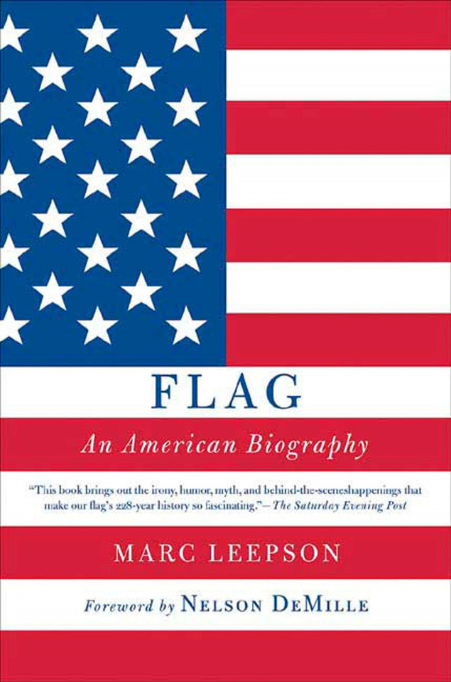 Flag: An American Biography book cover by Marc Leepson
