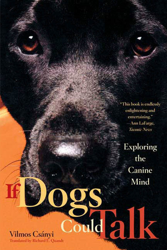 If Dogs Could Talk: Exploring the Canine Mind book cover by Vilmos Csányi