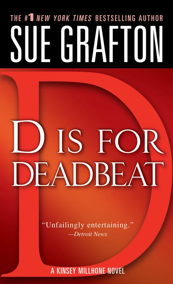 "D" is for Deadbeat: A Kinsey Millhone Mystery (Kinsey Millhone Alphabet Mysteries #4) book cover by Sue Grafton
