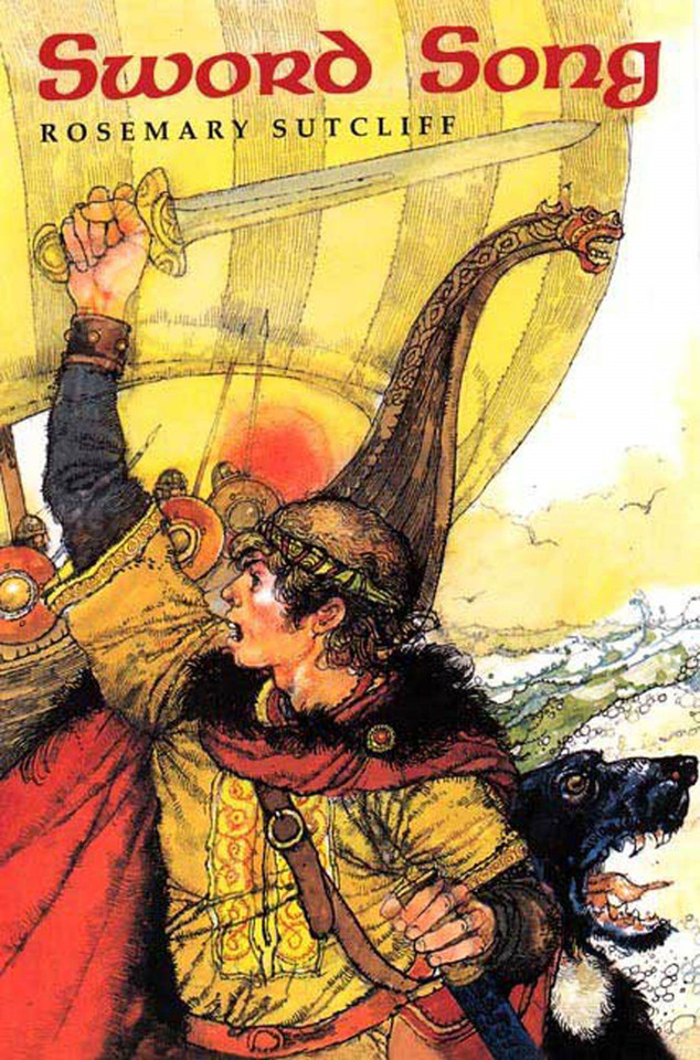 Sword Song book cover by Rosemary Sutcliff