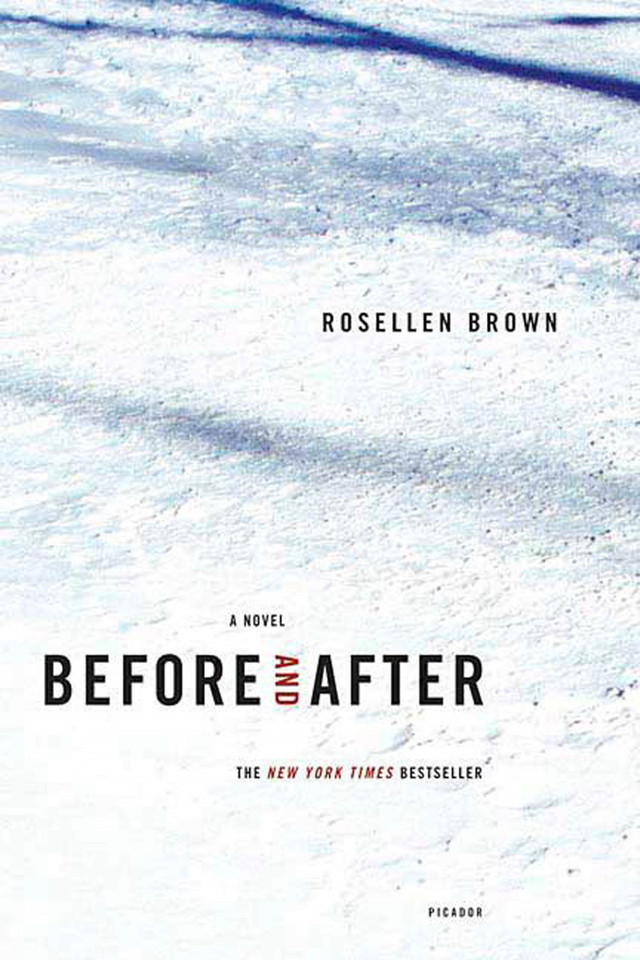 Before and After: A Novel book cover by Rosellen Brown
