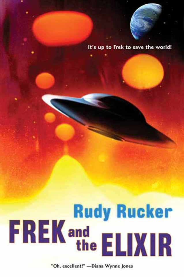 Frek and the Elixir book cover by Rudy Rucker