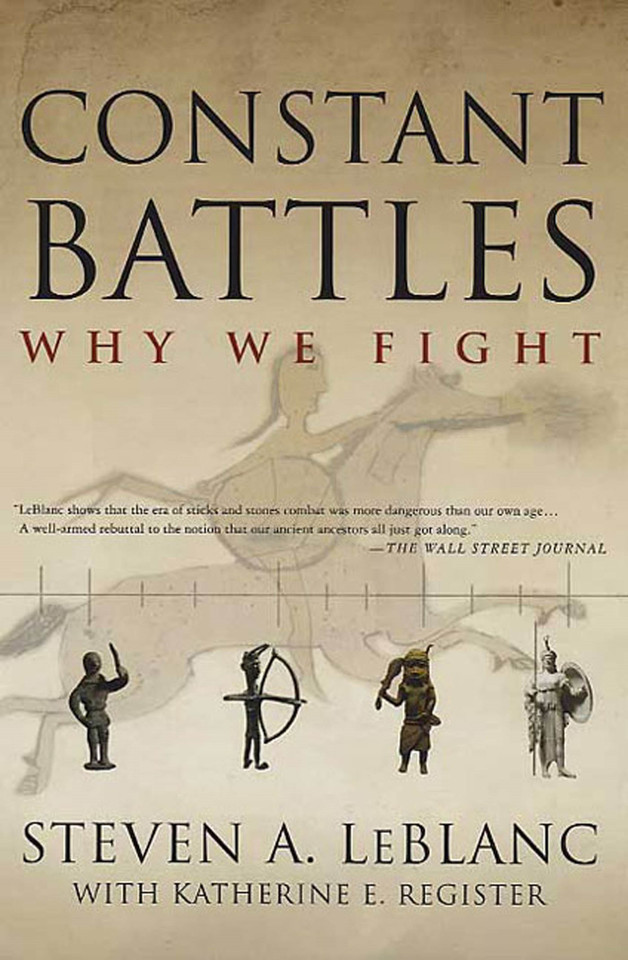Constant Battles: Why We Fight book cover by Steven A. LeBlanc, Katherine E. Register