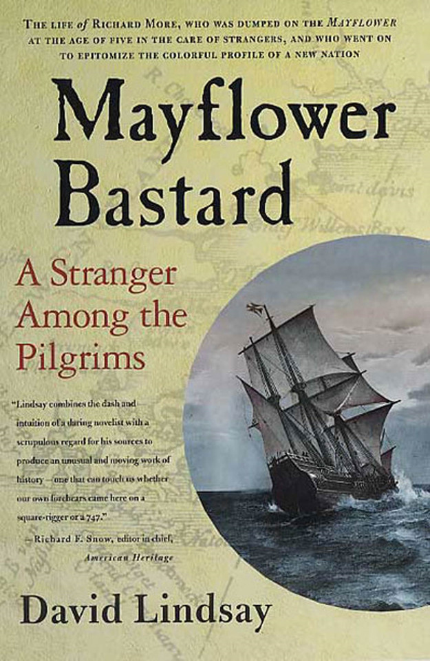 Mayflower Bastard: A Stranger Among the Pilgrims book cover by David Lindsay