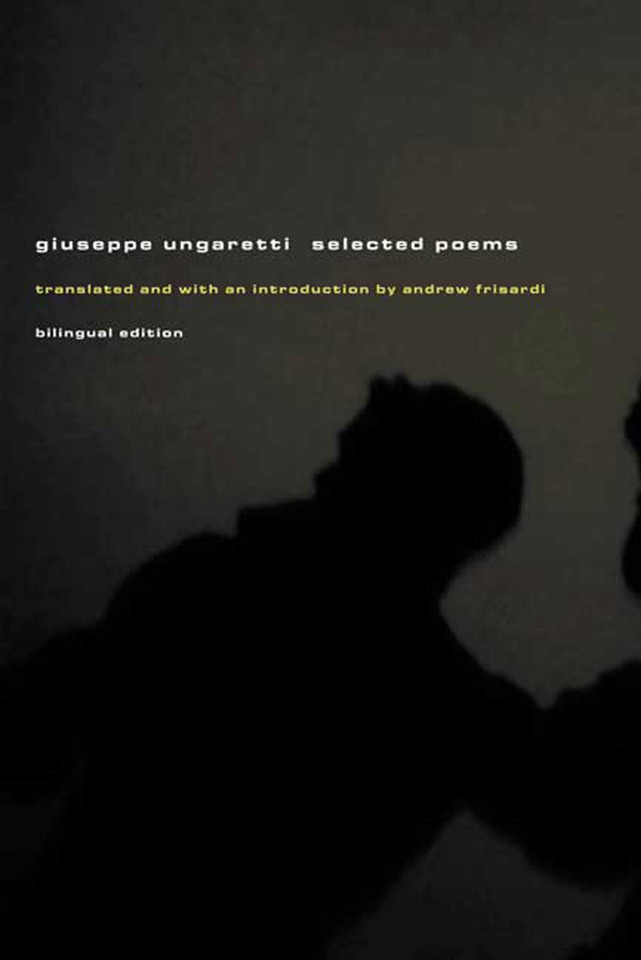 Selected Poems book cover by Giuseppe Ungaretti