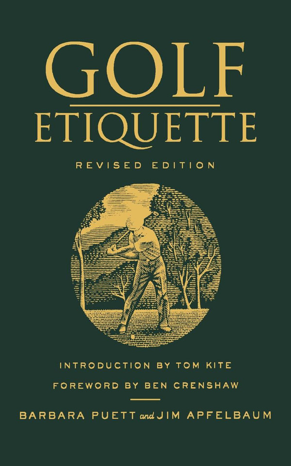 Golf Etiquette book cover by Barbara Puett, Jim Apfelbaum