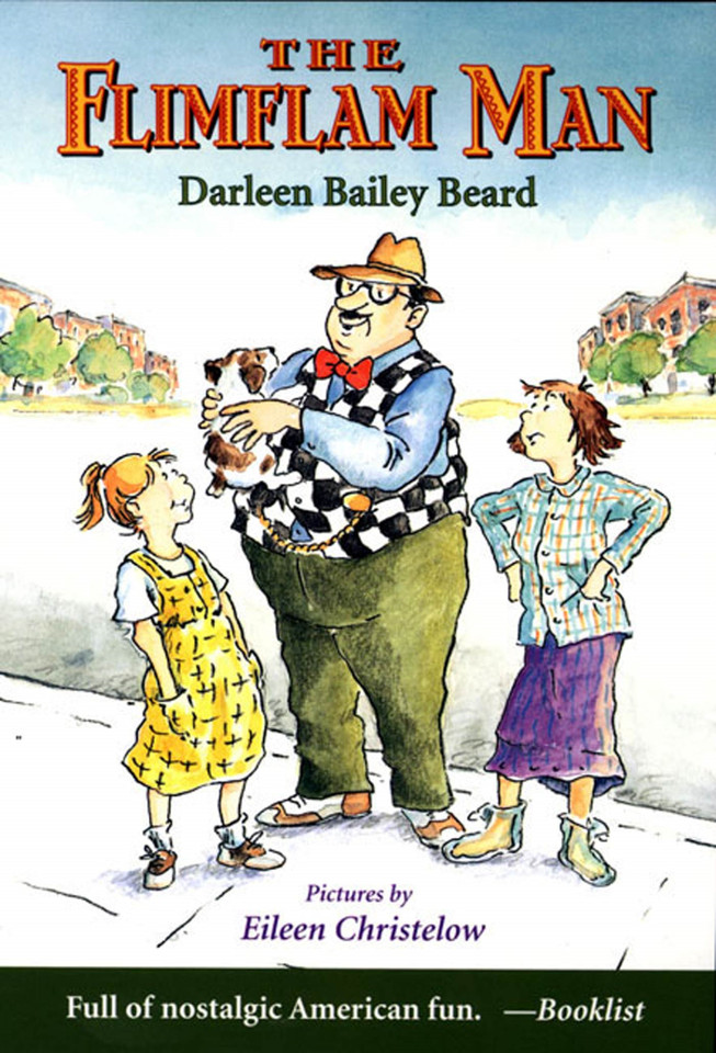 The Flimflam Man book cover by Darleen Bailey Beard