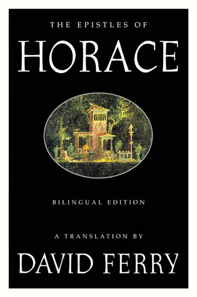 The Epistles of Horace (Bilingual Edition) book cover by Horace