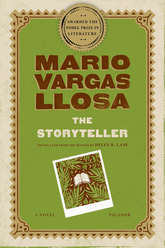 The Storyteller: A Novel book cover by Mario Vargas Llosa