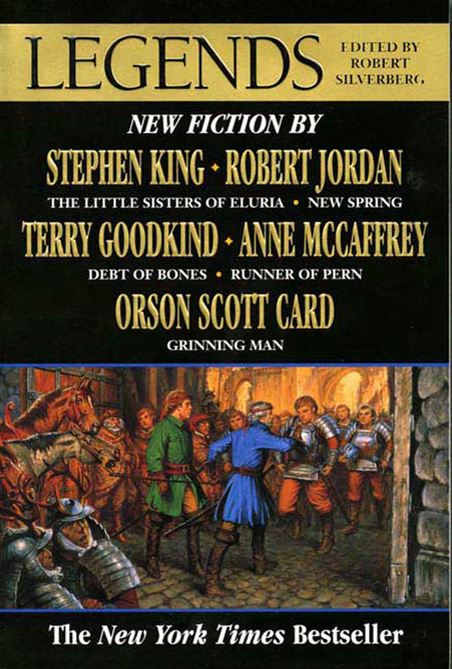 Legends: Stories By The Masters of Modern Fantasy book cover by 