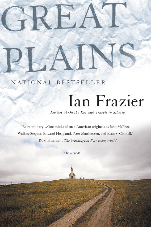 Great Plains book cover by Ian Frazier