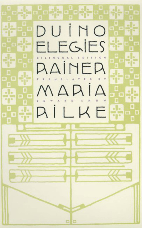 Duino Elegies: A Bilingual Edition book cover by Rainer Maria Rilke