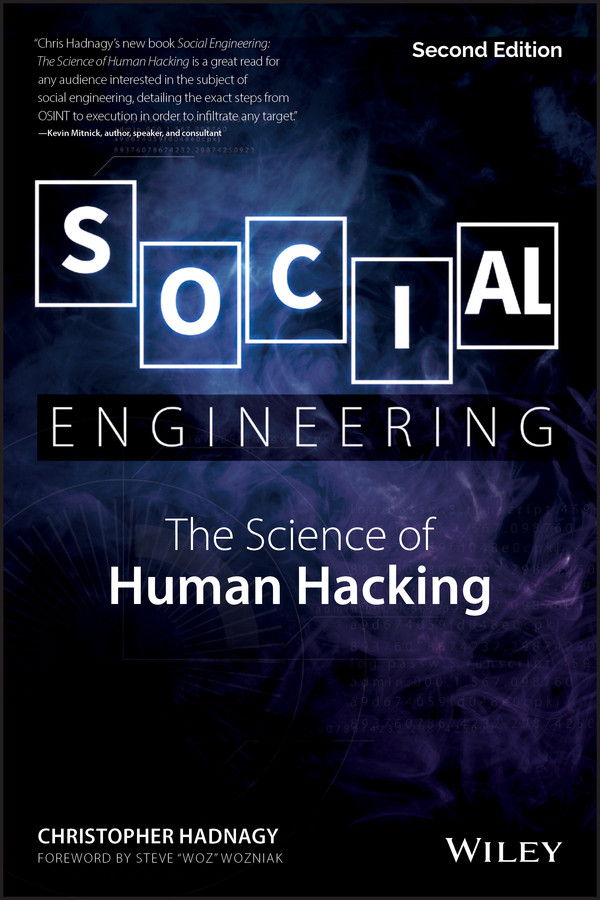 Social Engineering: The Science of Human Hacking book cover by Christopher Hadnagy