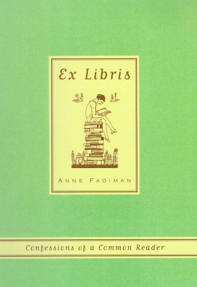 Ex Libris: Confessions of a Common Reader book cover by Anne Fadiman