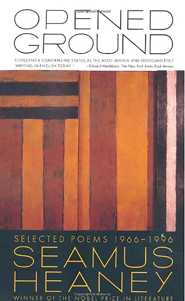 Opened Ground: Selected Poems, 1966-1996 book cover by Seamus Heaney