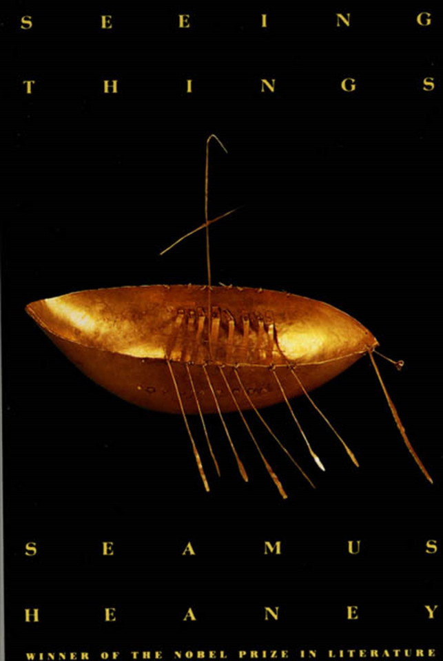 Seeing Things: Poems book cover by Seamus Heaney