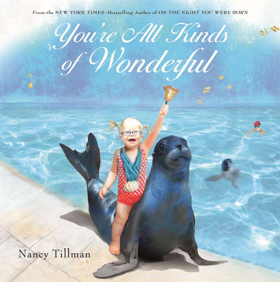 You're All Kinds of Wonderful book cover by Nancy Tillman