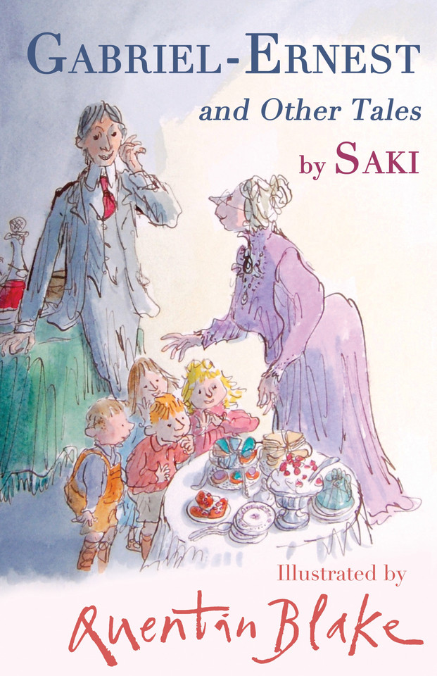 Gabriel-Ernest and Other Tales (Alma Junior Classics) book cover by Saki