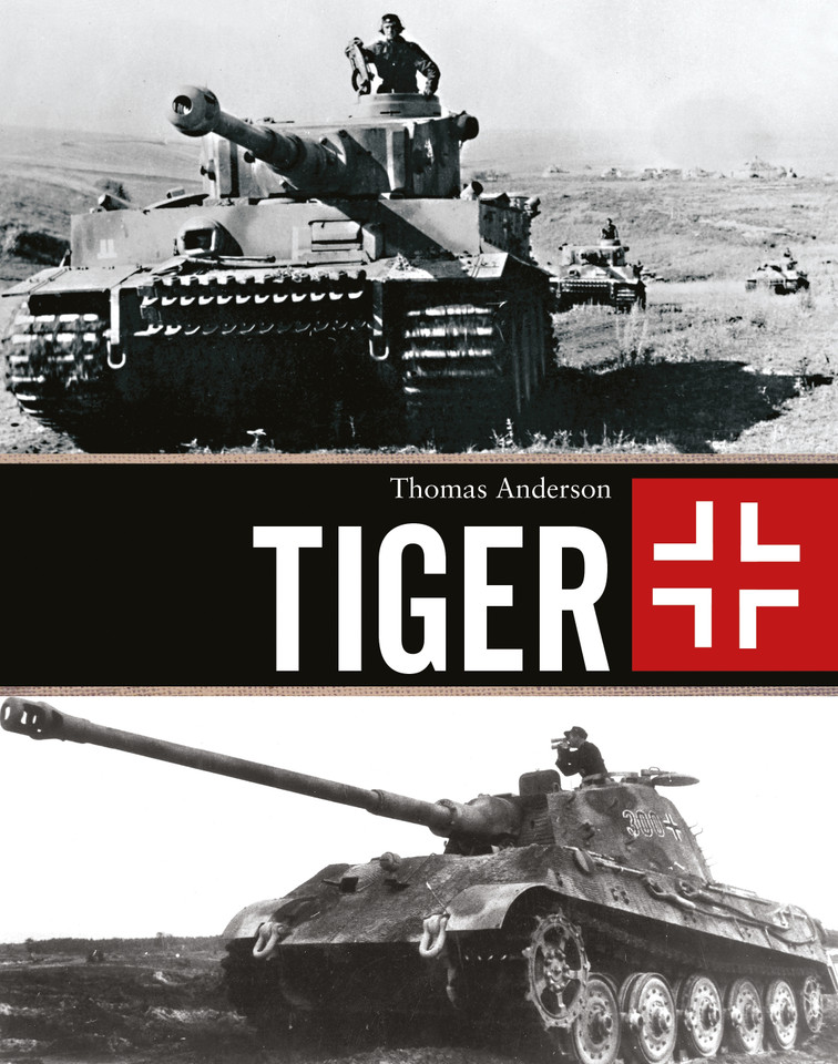 Tiger book cover by Thomas Anderson