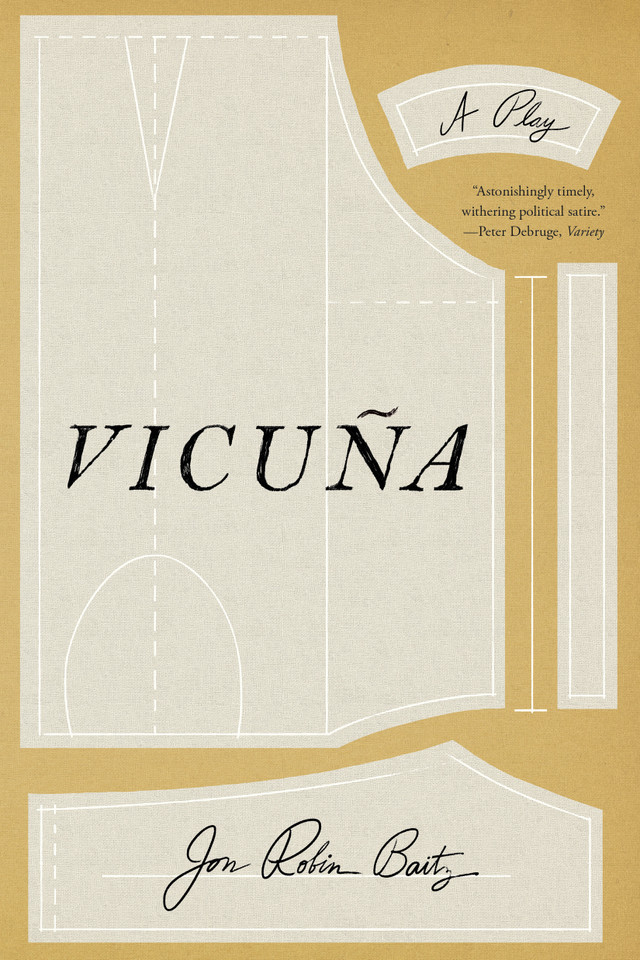 Vicuña: A Play book cover by Jon Robin Baitz