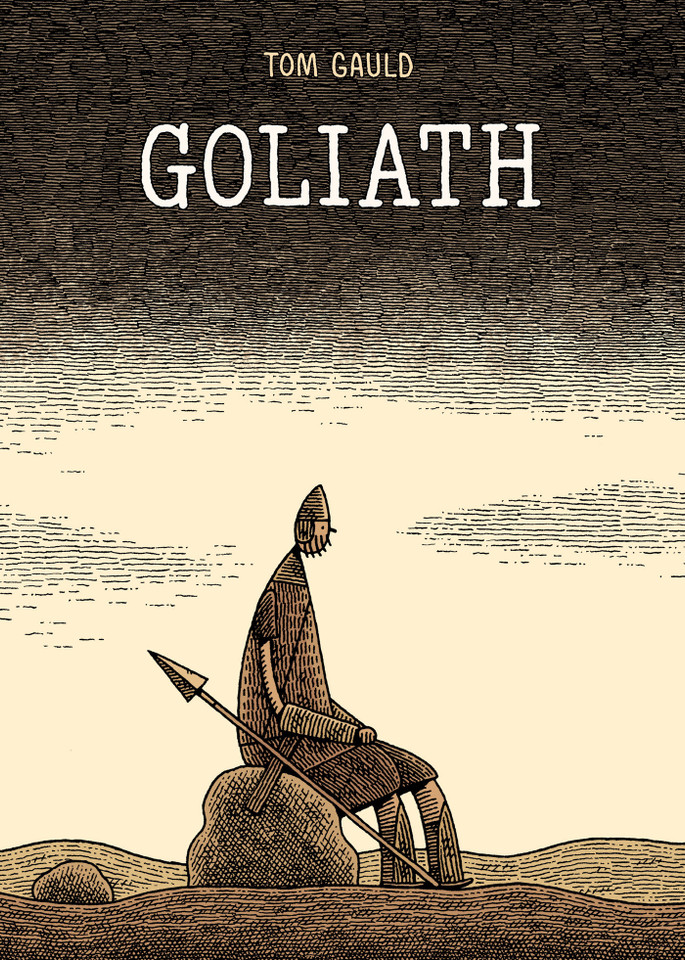 Goliath book cover by Tom Gauld
