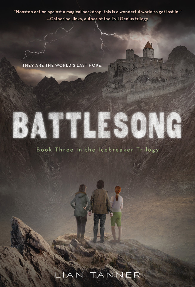 Battlesong: Book Three in the Icebreaker Trilogy book cover by Lian Tanner
