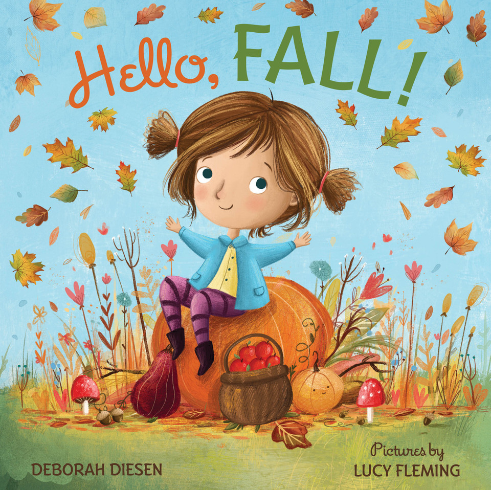 Hello, Fall! book cover by Deborah Diesen