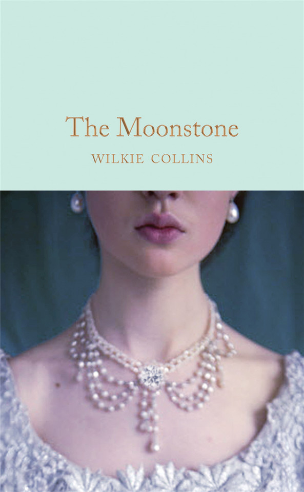 The Moonstone book cover by Wilkie Collins