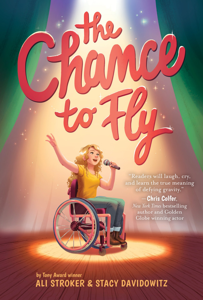 The Chance to Fly (The Chance to Fly #1): A Novel (The Chance to Fly) book cover by Ali Stroker, Stacy Davidowitz
