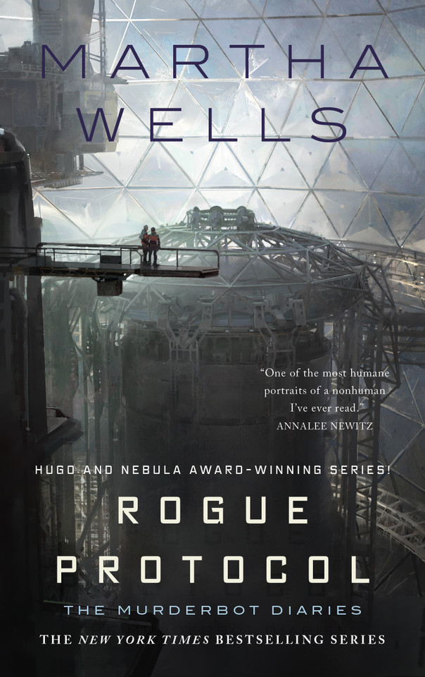 Rogue Protocol: The Murderbot Diaries book cover by Martha Wells